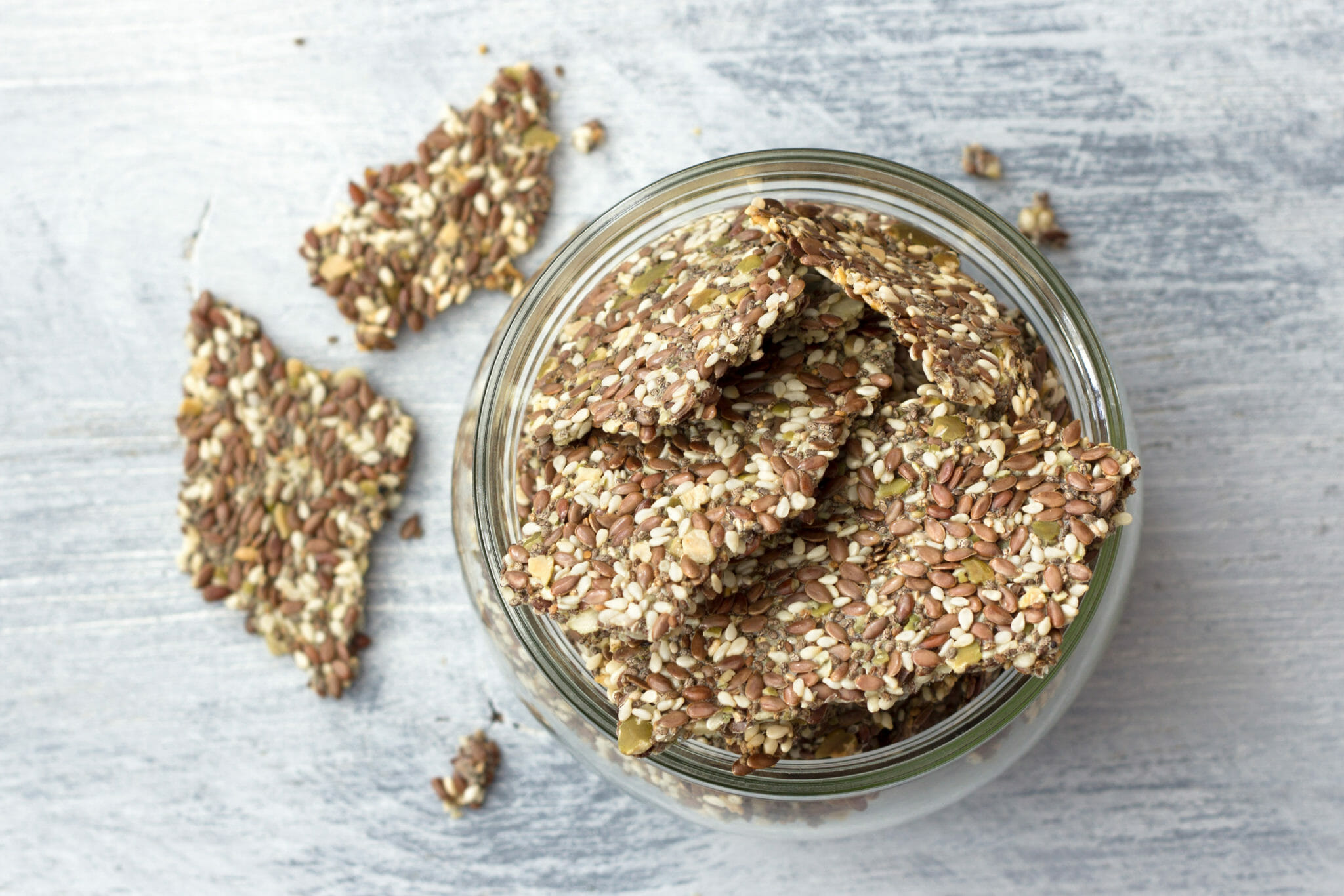 How To Make Deliciously Crunchy, Hormone-Friendly Seed Crackers -