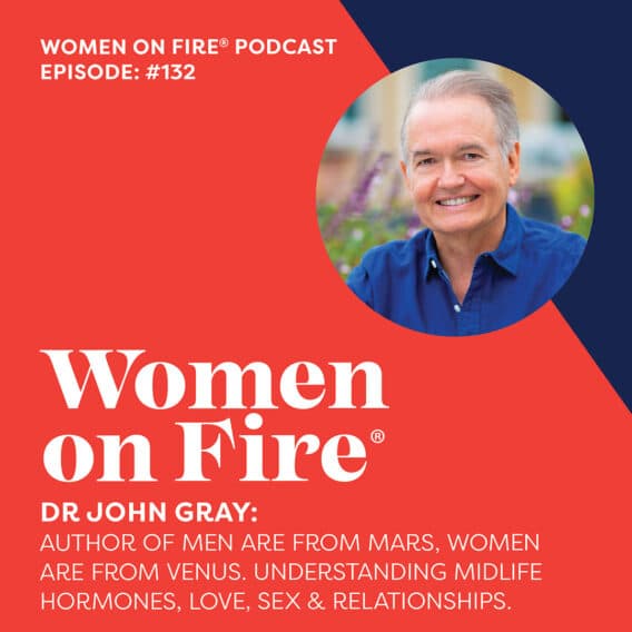 Dr John Gray author of Men Are From Mars, Women Are From Venus. Understanding Midlife Hormones, Love, Sex & Relationships.